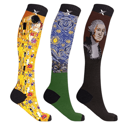Extreme Fit - HISTORIC SOCKS (3-PAIRS) - KNEE-LENGTH