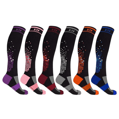 Extreme Fit - HIGH-INTENSITY - ATHELTIC GRADE SOCKS (6-PAIRS) - KNEE-LENGTH