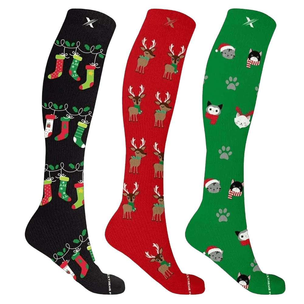 Stocking Stuffers Compression Socks (3-Pairs)