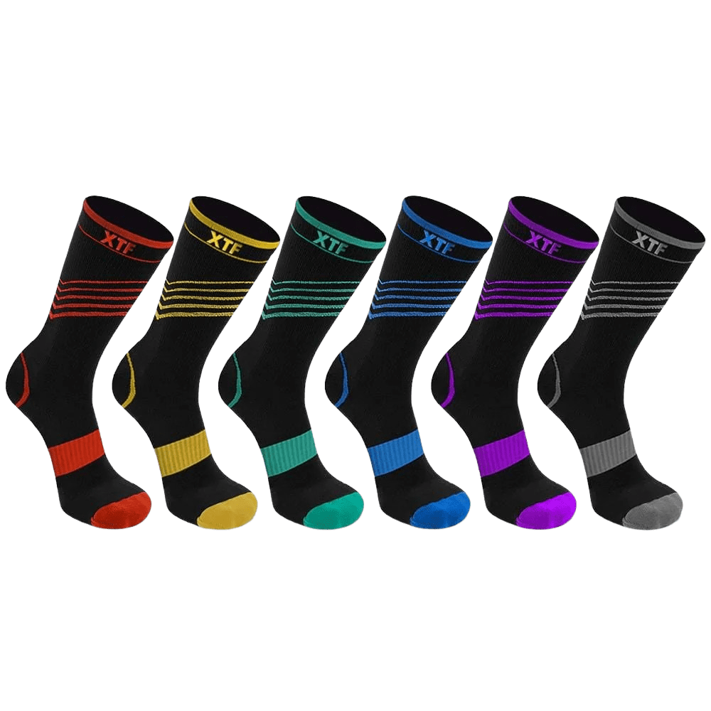 Extreme Fit 6-pk Copper Infused Everyday Knee-High Compression Socks -  22652111
