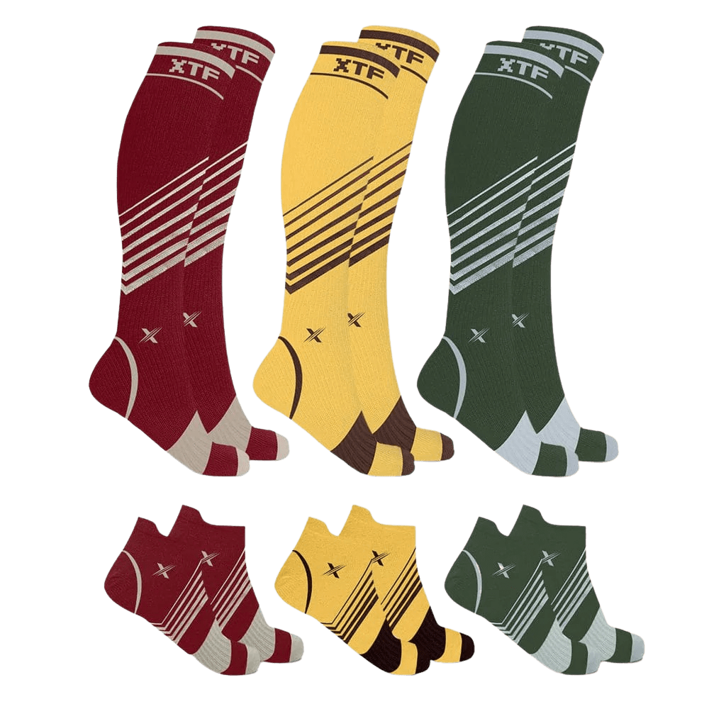 Extreme Fit - FALL INSPIRED KNEE-HIGH SOCKS (6-PACK ASSORTED) - KNEE-LENGTH
