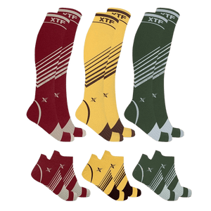 Extreme Fit - FALL INSPIRED KNEE-HIGH SOCKS (6-PACK ASSORTED) - KNEE-LENGTH
