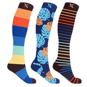 Extreme Fit - ISSA VIBE COMPRESSION SOCKS (3-PAIRS) - KNEE-LENGTH