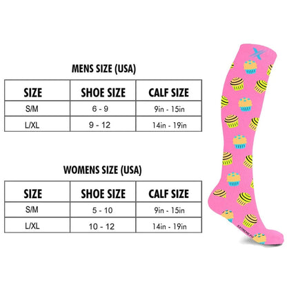 Sweet Tooth Compression Socks (3-Pairs)