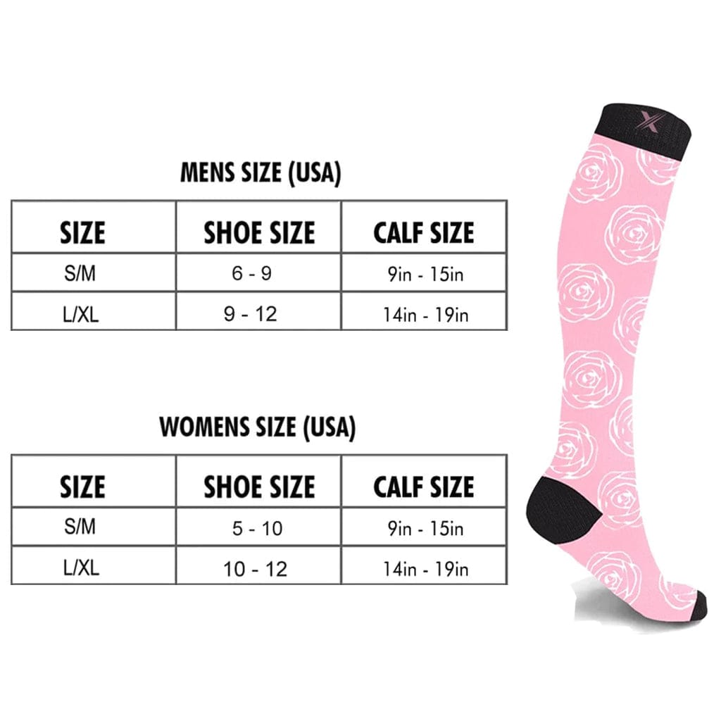 Extreme Fit - KYLIE &amp; KATE COMPRESSION SOCKS (3-PAIRS) - KNEE-LENGTH