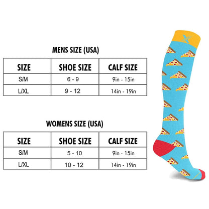 Extreme Fit - LAZY WEEKEND (3-PAIRS) COMPRESSION SOCKS - KNEE-LENGTH