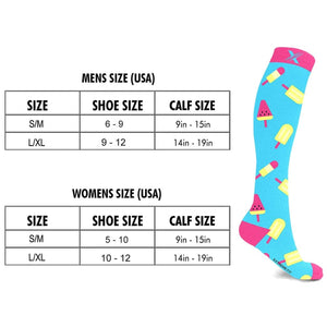Extreme Fit - MUNCHIES COMPRESSION SOCKS (3-PAIRS) - KNEE-LENGTH
